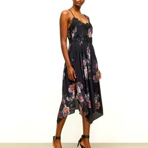 All Saints Debi Juliette Asymmetric Hem Dress